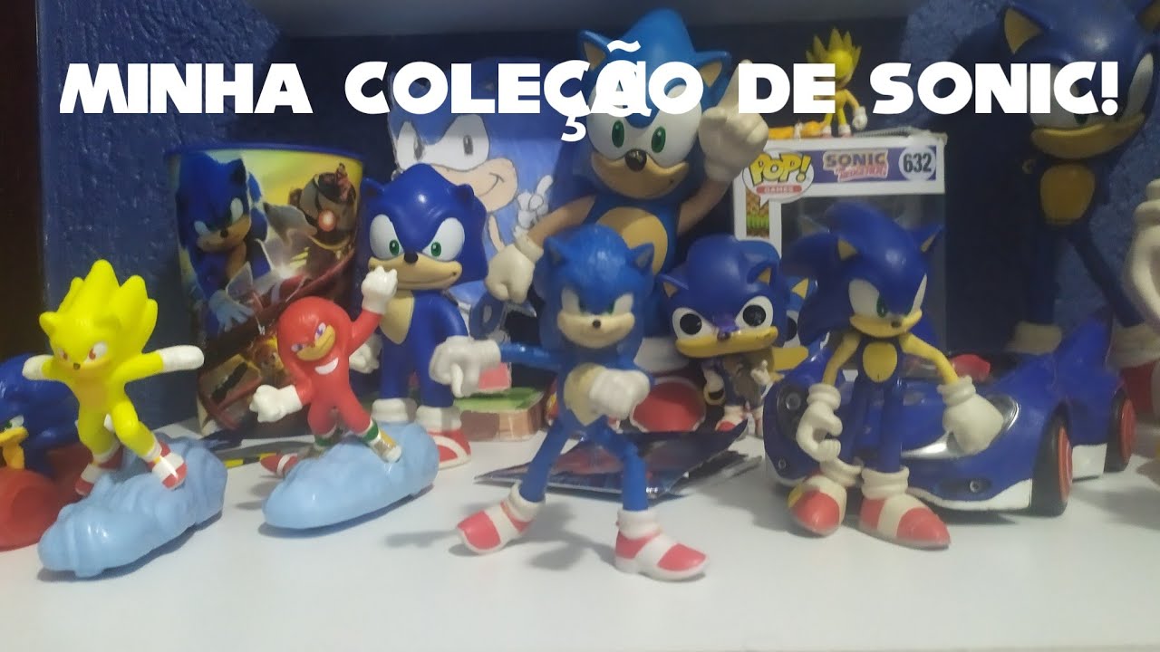 Minha coleção incrível de Sonic!