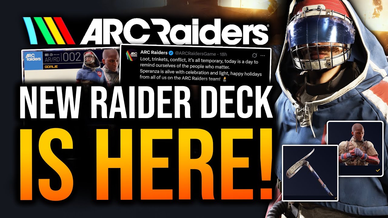 ARC Raiders - FREE Raider Deck! New Cosmetic, Loot & More!