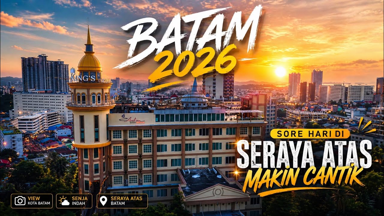 Batam Golden Hour | Air 3S vs Avata 2 Cinematic