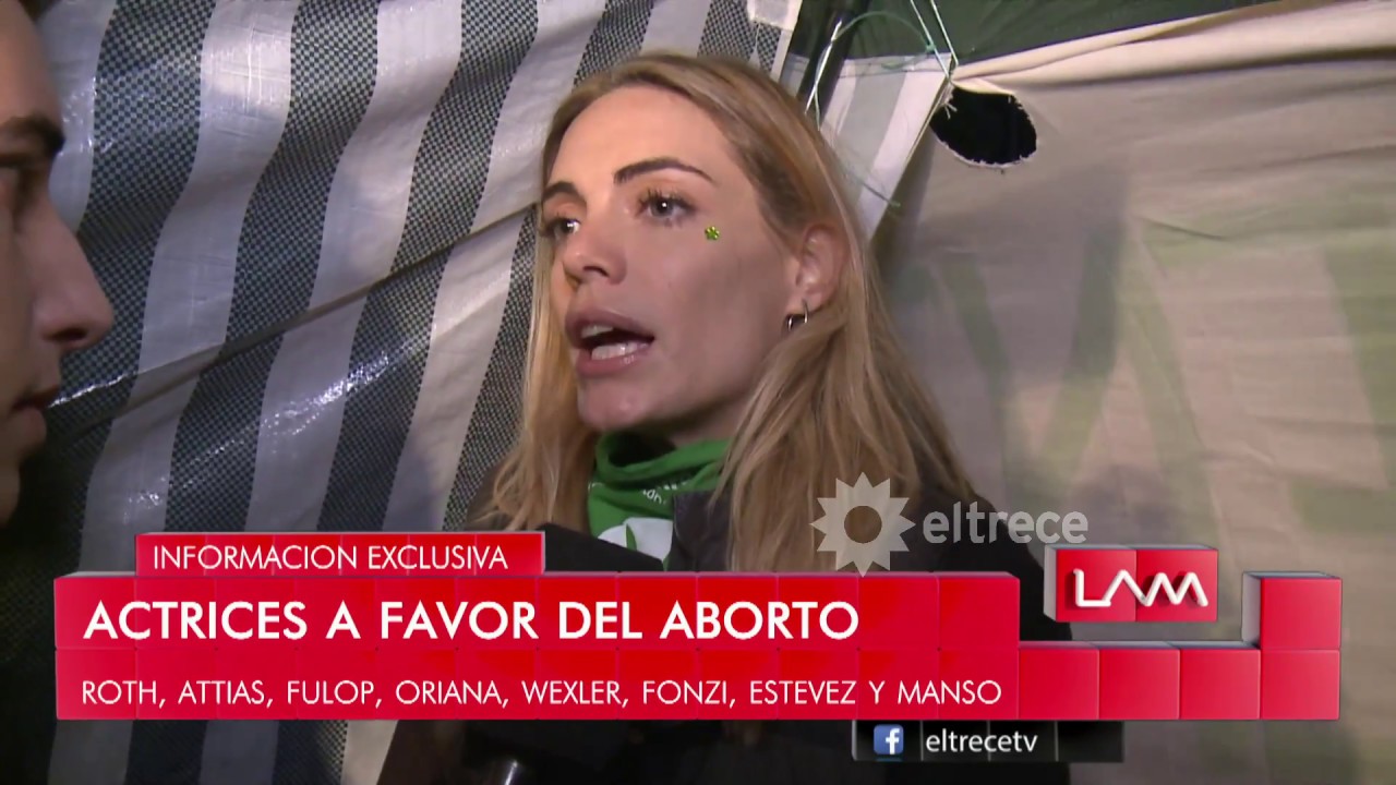 Hablan las actrices a favor de la despenalización del aborto