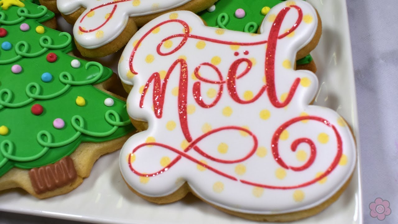 How to Decorate a Noël Cookie