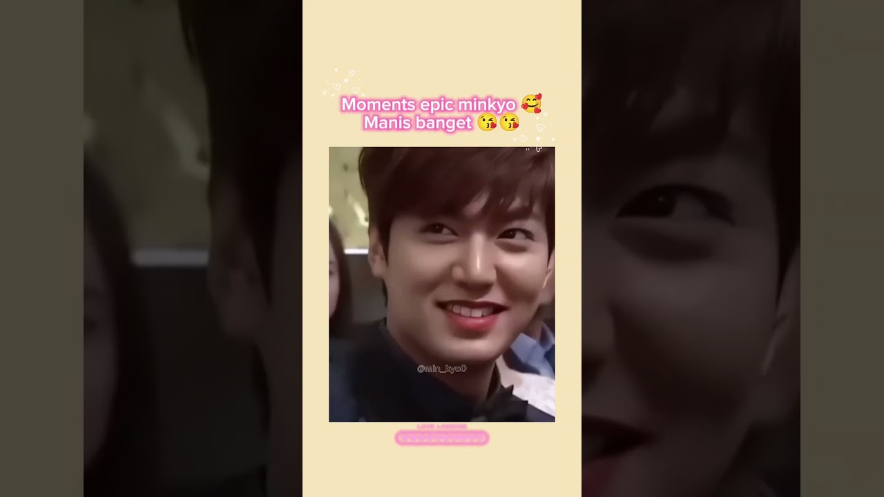 Moments epic minkyo ❤️❤️ #songhyekyo #leeminho