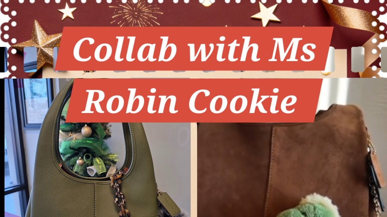 Wimb●Coach Lana Shoulder Bag!! A Collab w the Beautiful @RobinCookie 💐