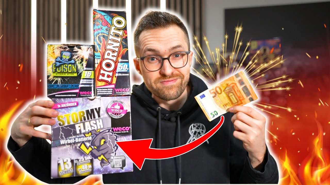 Das perfekte Feuerwerk für 50€! 😍🔥 | Discounter-Einkaufsliste 2025 💵