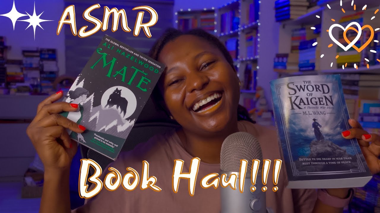 ASMR ✨ ПЕРЕВОЗКА КНИГ... покалывания, покалывания, покалывания