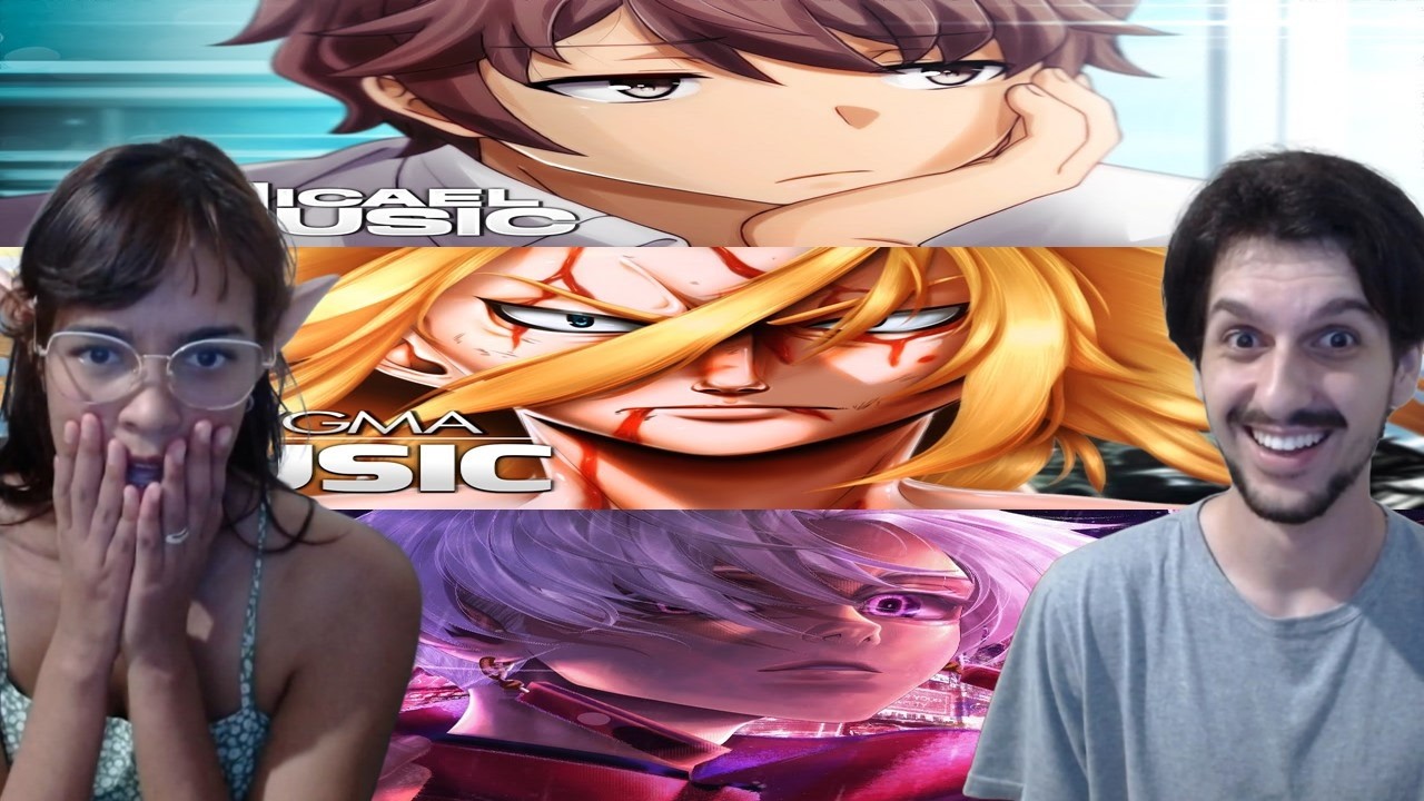 REACT 3 em 1 | Bunny Girl (Sakuta) e Tokyo Revengers (Mikey & Izana) | Micael, Enygma e AniRap