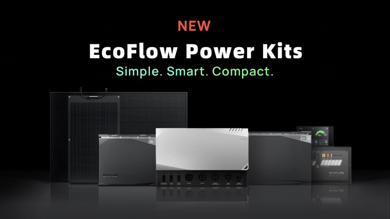 Introducing EcoFlow Power Kits - Simple. Smart. Compact.