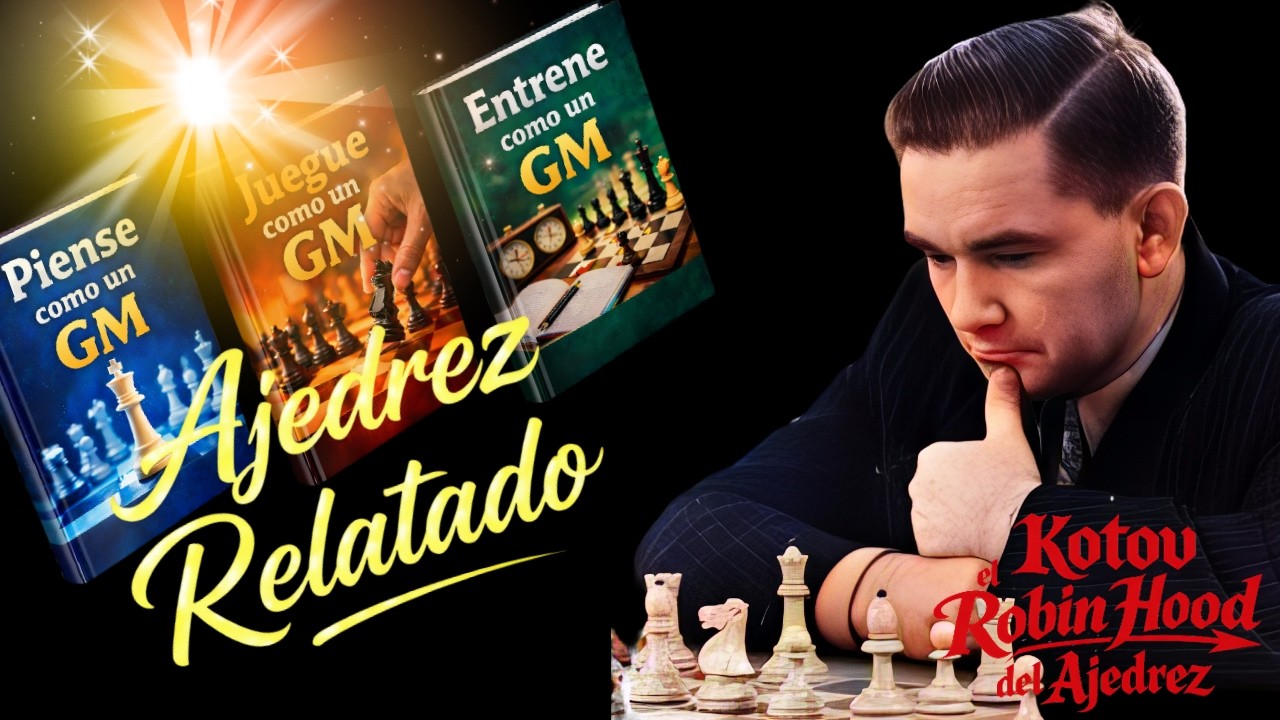 El prodigio Soviético Alexander Kotov, ataca al patriarca del Ajedrez