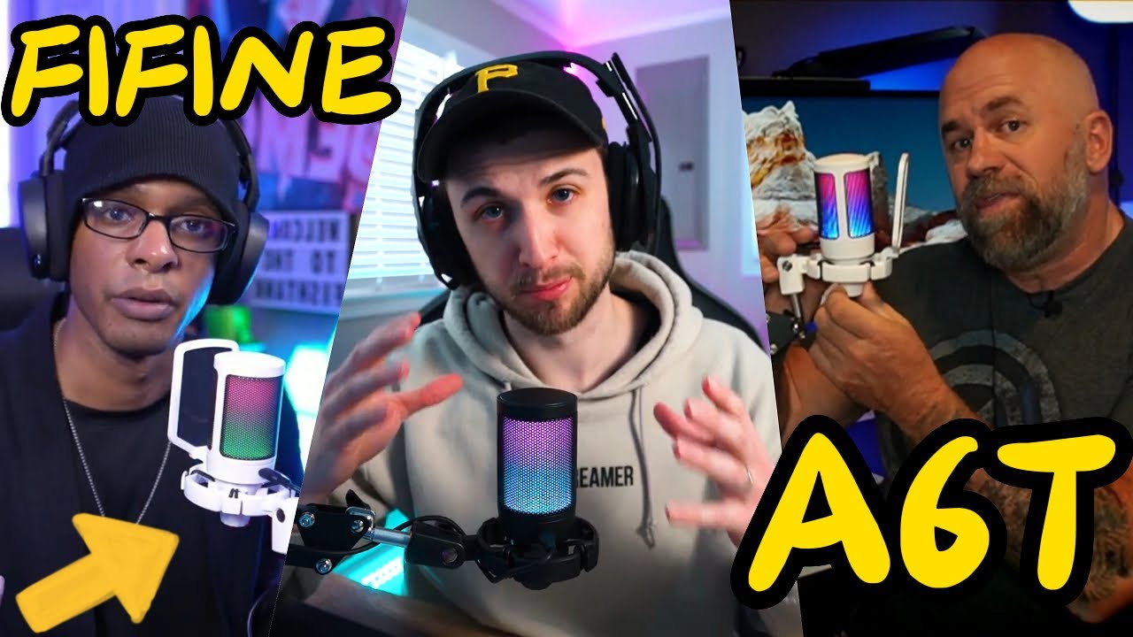 How Good Is The RAW, Unedited Audio Quality Of The FIFINE AmpliGame A6T Gaming Streaming USB Mic Kit