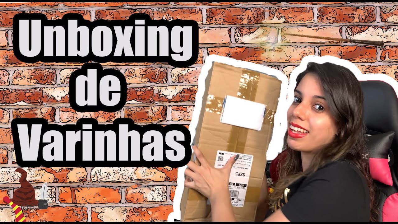 Unboxing das minhas primeiras varinhas!!!