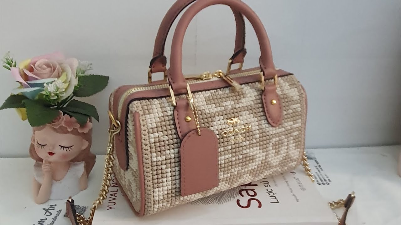 Mẫu 35:#Hướng dẫn làm túi trống COACH( phần giới thiệu)#handmade #bag #moctuixach #