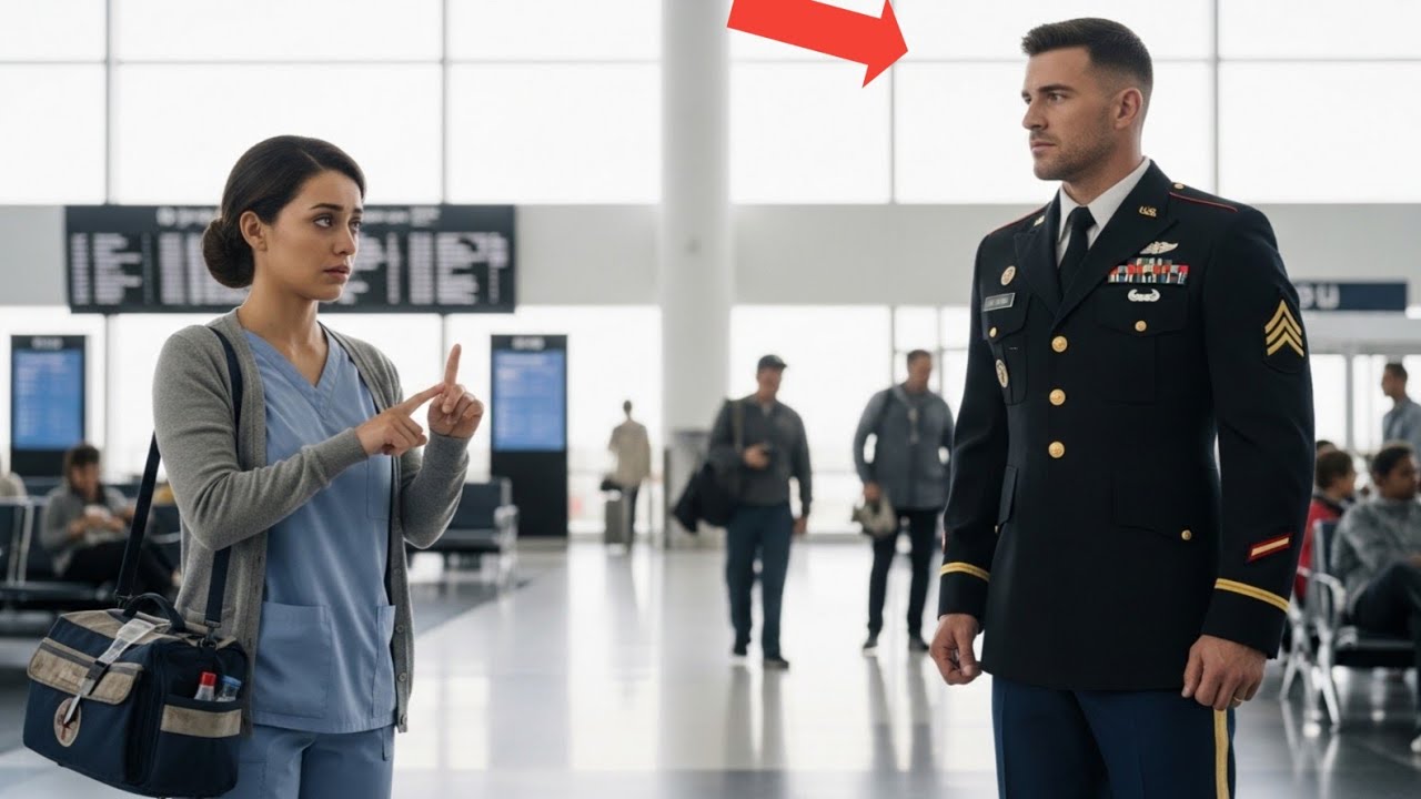 Rookie Nurse Gave a Secret Signal to a SEAL Commander at the Airport  Then the Hospital CEO Froze