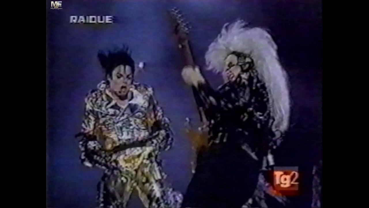 Michael Jackson | History Tour live Prague and Moscow 1996 | Italian RAI TG1 TG2 Reports [RARE Ver.]