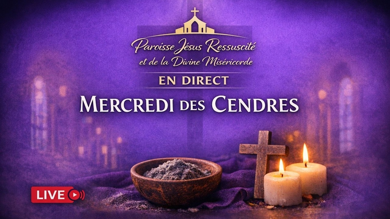 Messe du  mercredi des cendres (17h30)