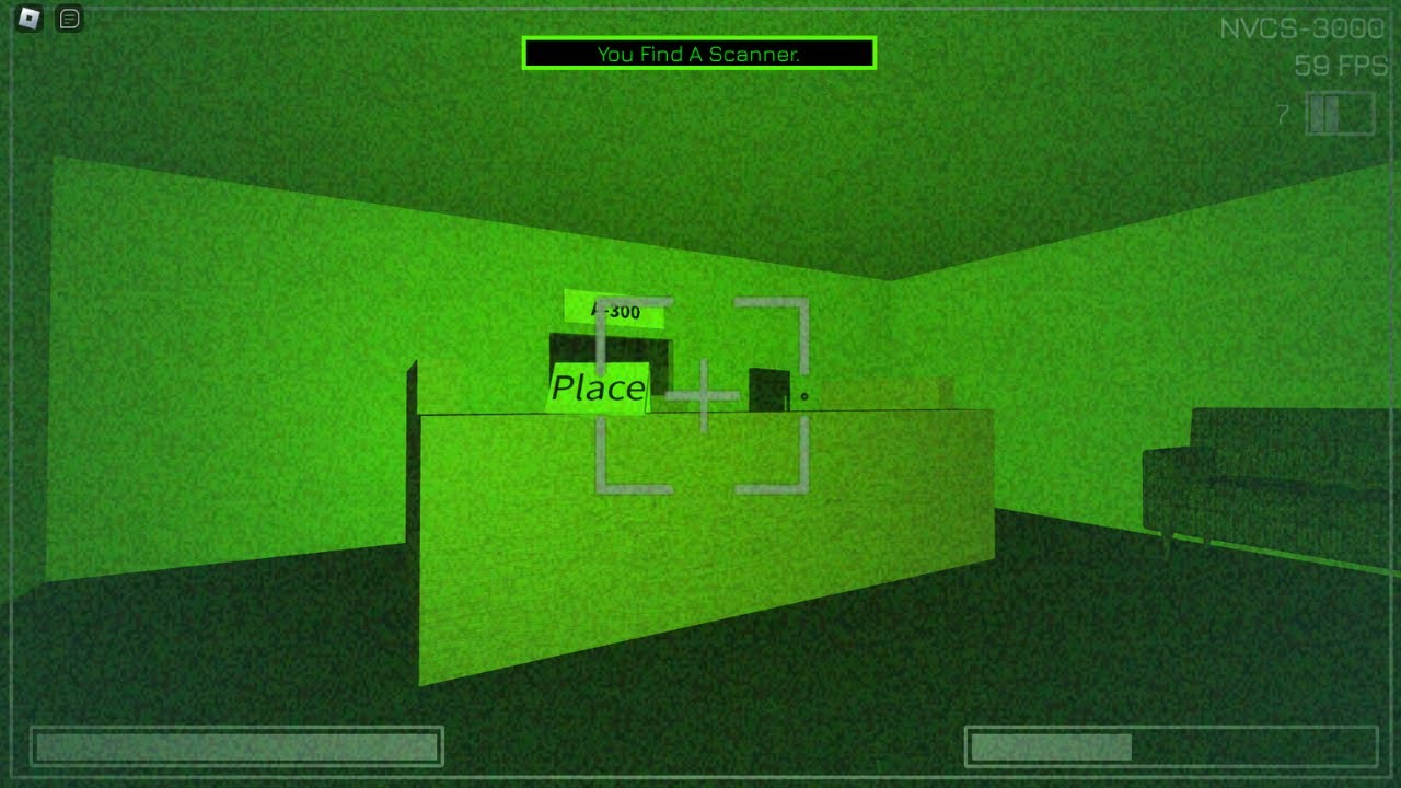 Reaching MY OWN room (A-300) and getting Scanner in Rooms & Doors fangame | Doors & Rooms