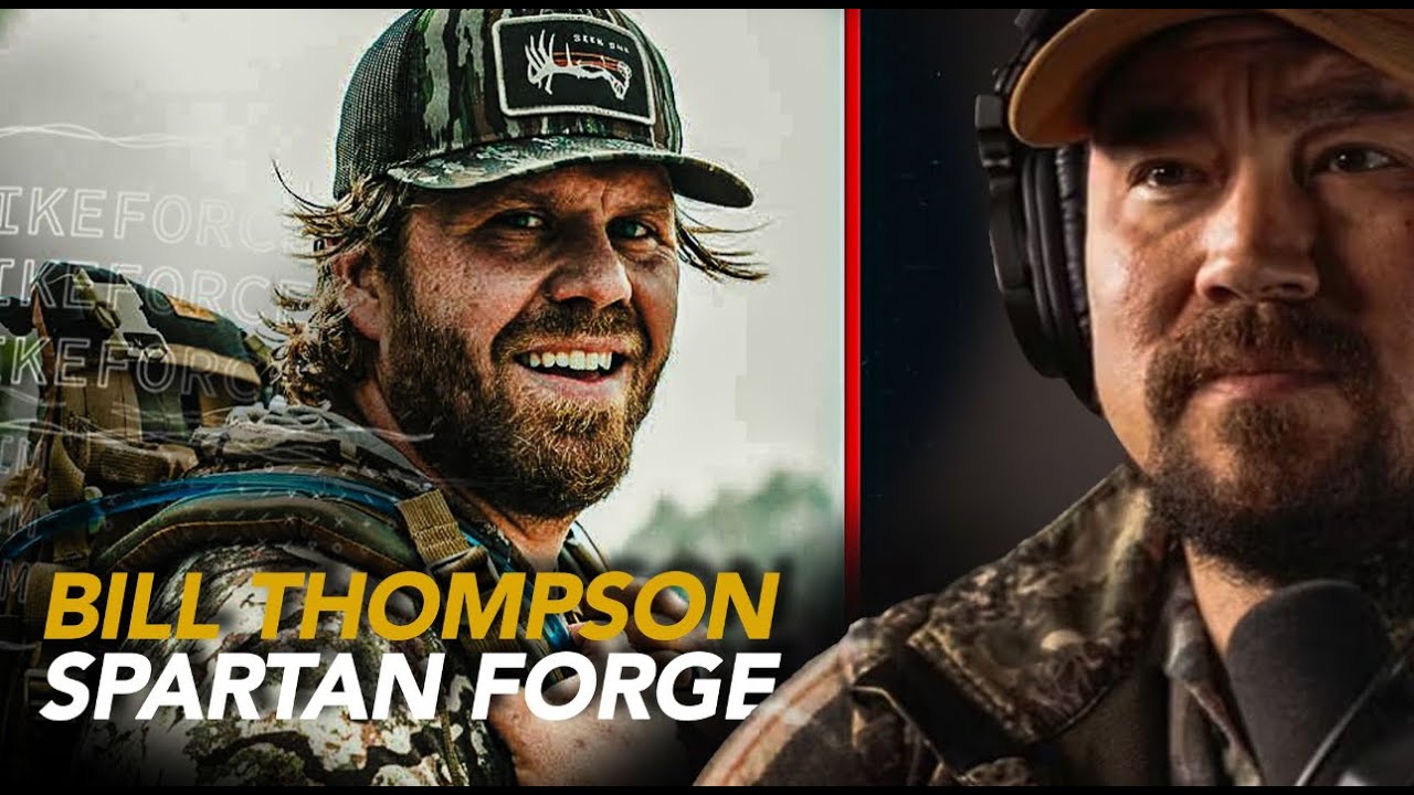 Mike Glover w/ Bill Thompson of Spartan Forge
