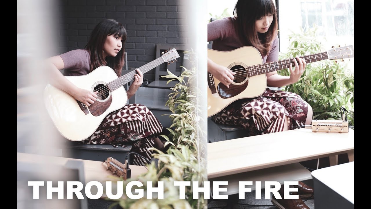 Chaka Khan - Through The Fire (Acoustic Guitar Cover by Nathania Jualim)