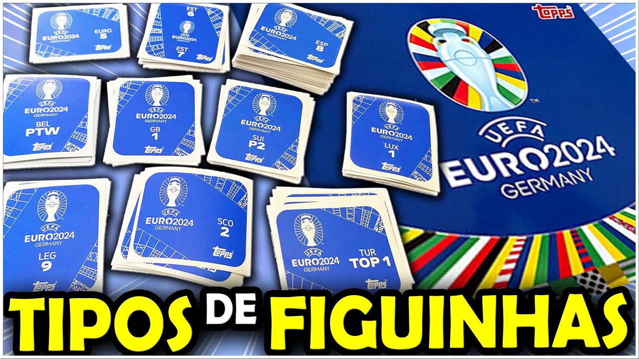 ENTENDA sobre as FIGURINHAS da EURO 2024 - Álbum da Topps