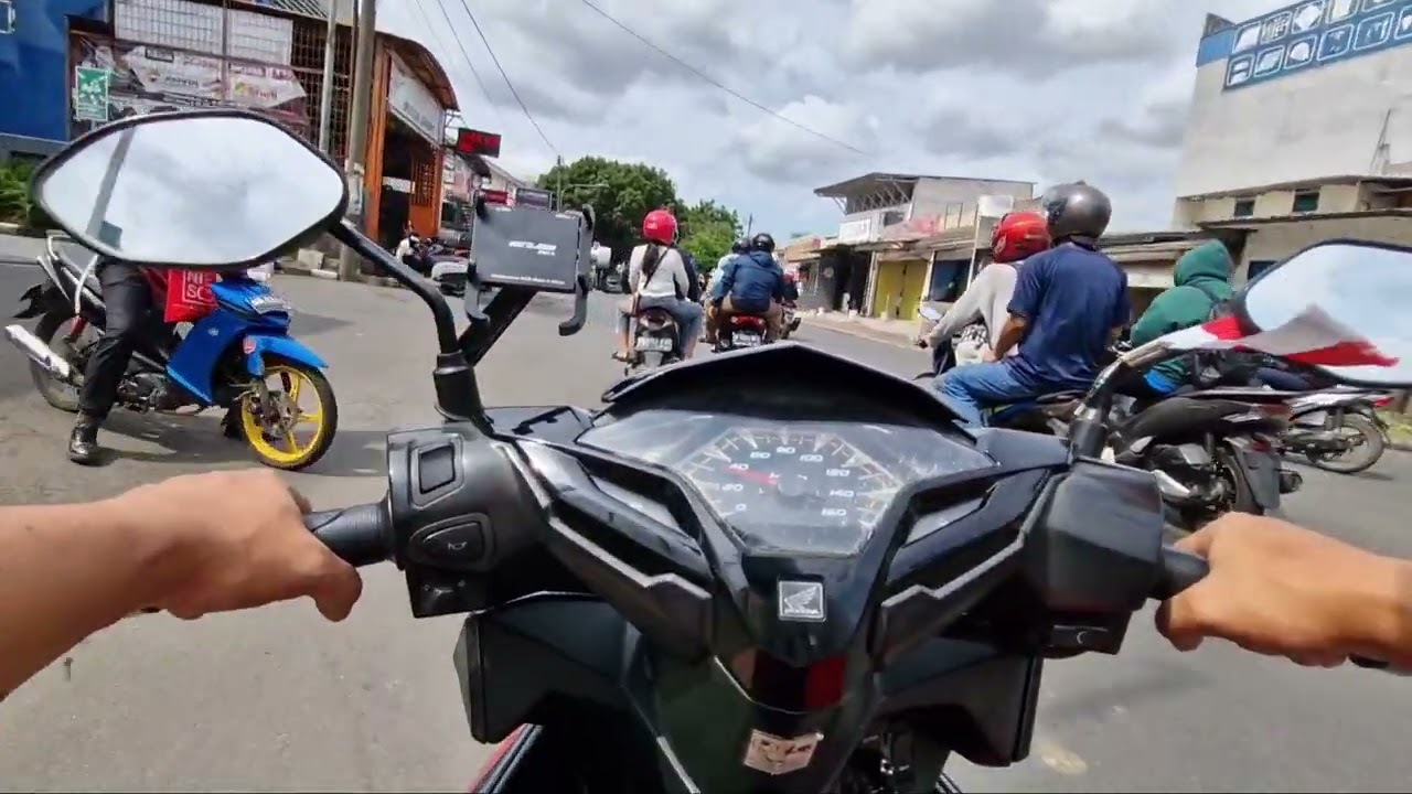 Rute ke Lippo Mall Puri Indah dan informasi lokasi parkir kendaraan roda 2..