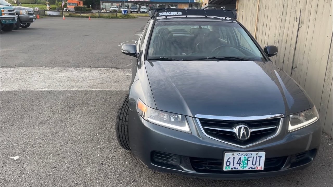 Backup camera wiring install 2006 tsx