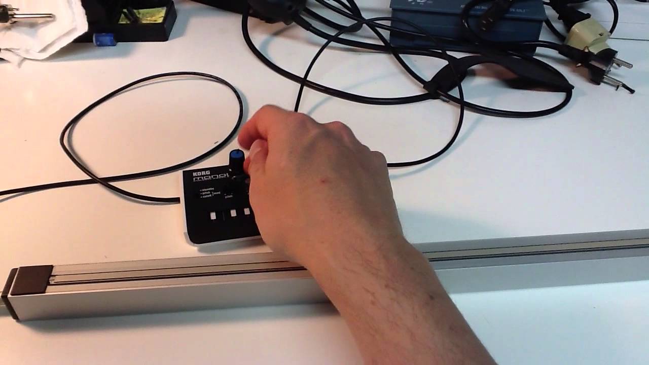 External Ribbon Controller Korg Monotron
