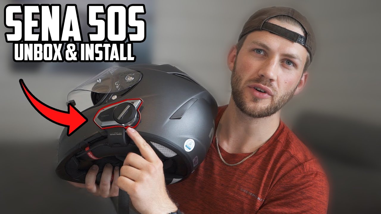 Sena 50S Intercom Unbox & Setup -  Sound by Harman / Kardon !