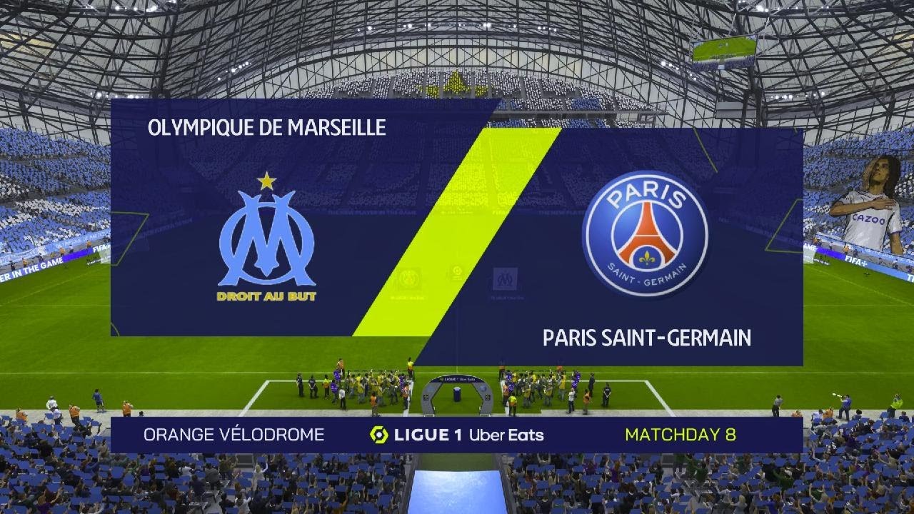 FIFA 23 PS5 Gameplay Olympique de Marseille Vs Paris SG