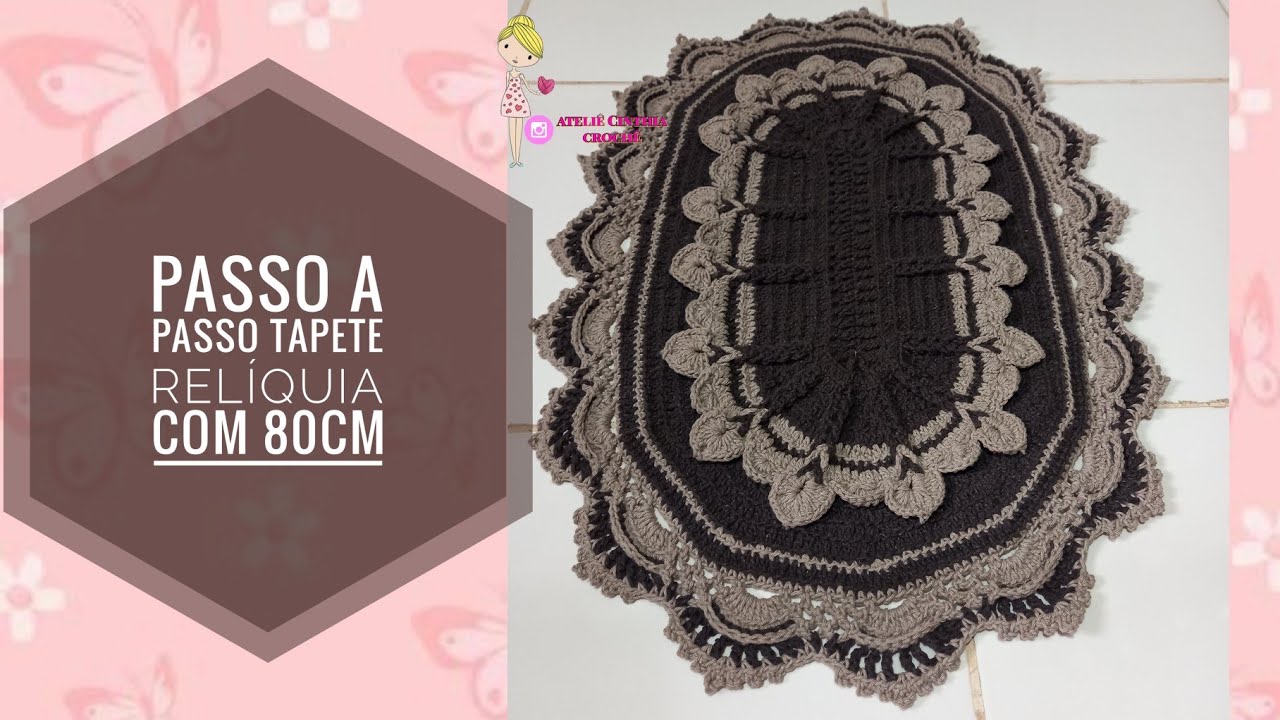 Parte 1/3 Tapete Relíquia com 80cm