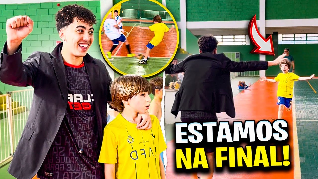 MEU IRM&Atilde;OZINHO FEZ UM GOLA&Ccedil;O E CLASSIFICAMOS PARA FINAL!! 🏆