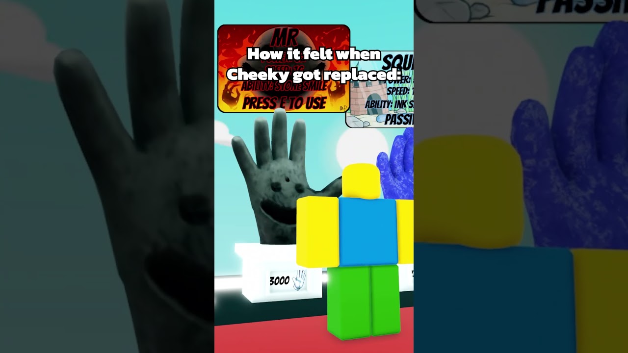 Cheeky Gets Replaced (Slap Battles) #roblox #slapbattles #shorts #robloxanimation