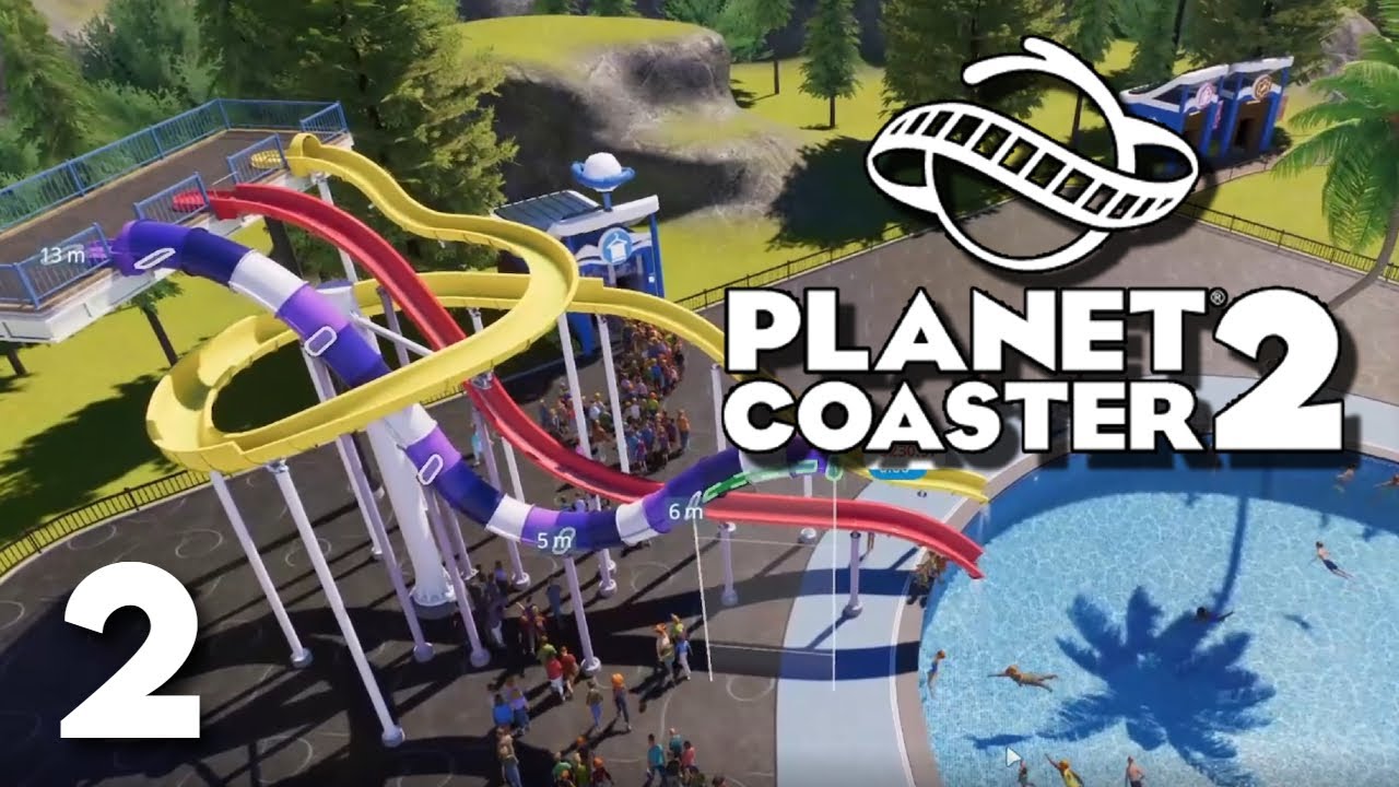 Planet Coaster 2- Ep 2- BUILDING A POOL