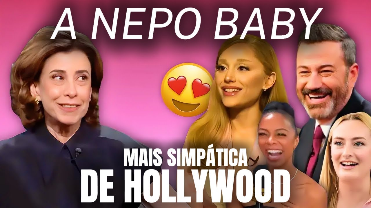 FERNANDA TORRES sendo a ATRIZ MAIS CARISM&Aacute;TICA de HOLLYWOOD