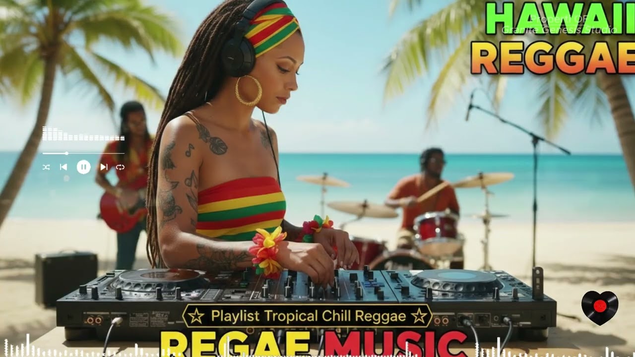 Island Escape Reggae Relaxing Hawaiian Beats for Summer Mood Bob Marley UB40 Jimmy Cliff