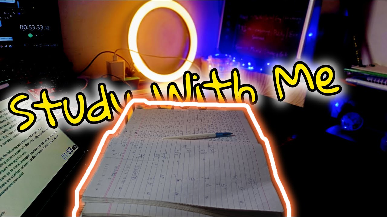1 hr Study with Me | StudyDost LIVE