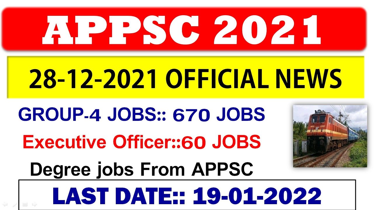 APPSC 2 JOB Notifications 2021 || 600+Group-4 Degree based jobs in appsc ||Latest degree Jobs in AP