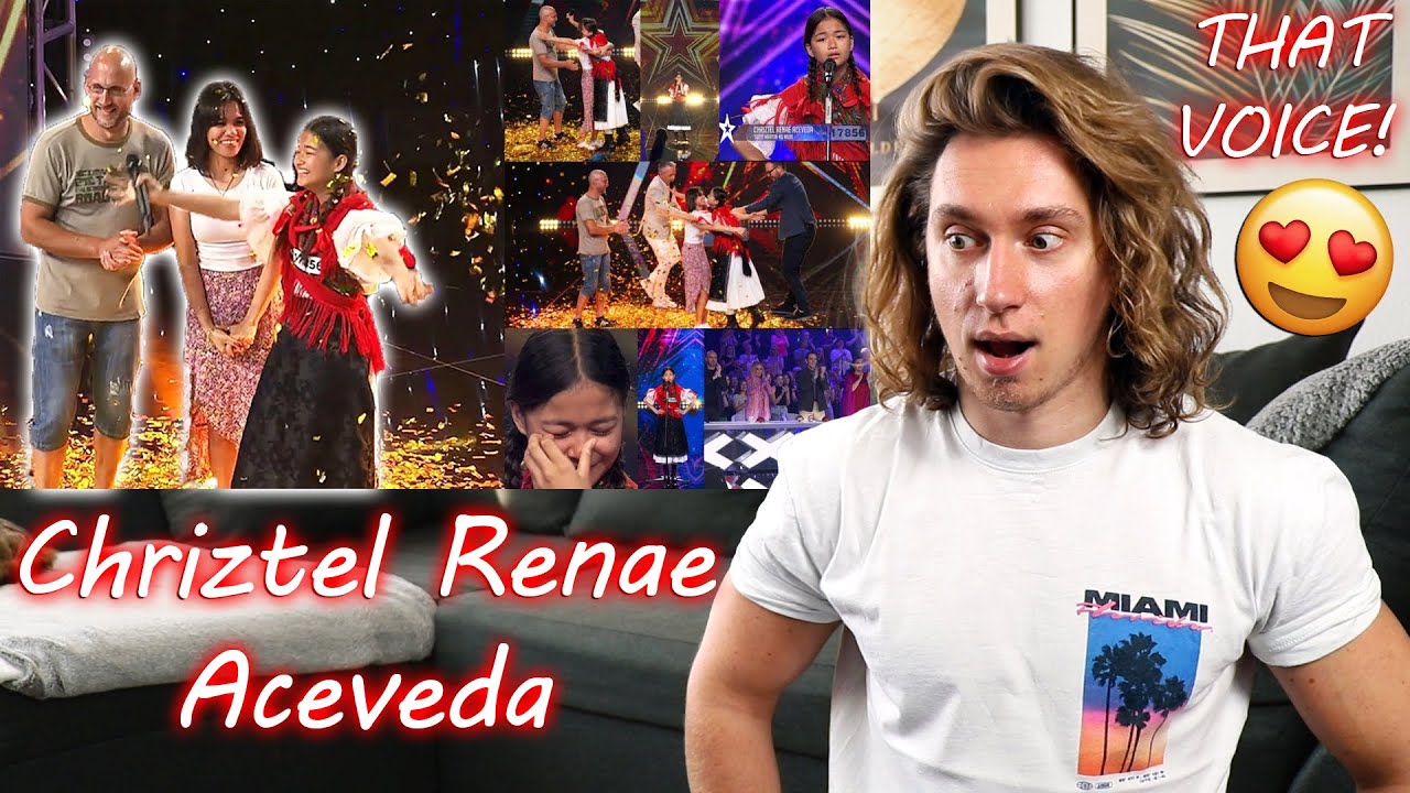 Chriztel Renae Aceveda | Historic Golden Buzzer Croatia Got Talent Audition | Singer Reaction!