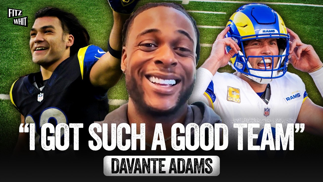 Davante Adams On Matt Stafford, Puka Nacua & Rams Chemistry, Meeting LeBron, & No Raider Regrets