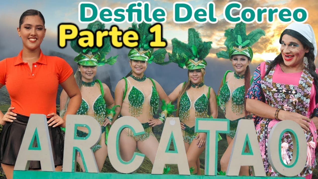 Desfile del Correo Parte 1 Arcatao Chalatenango  #elsalvador #fiestas #2024