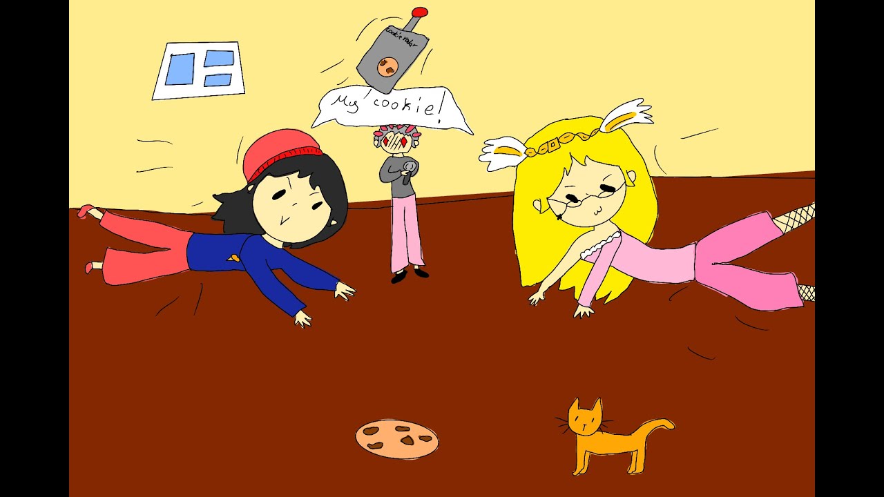 Stealing cookies with my bestie! (Hard mode)