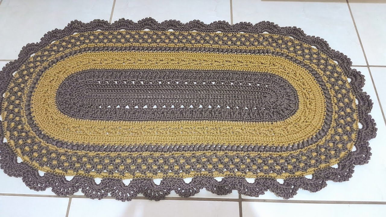 Tapete Oval Recanto. 