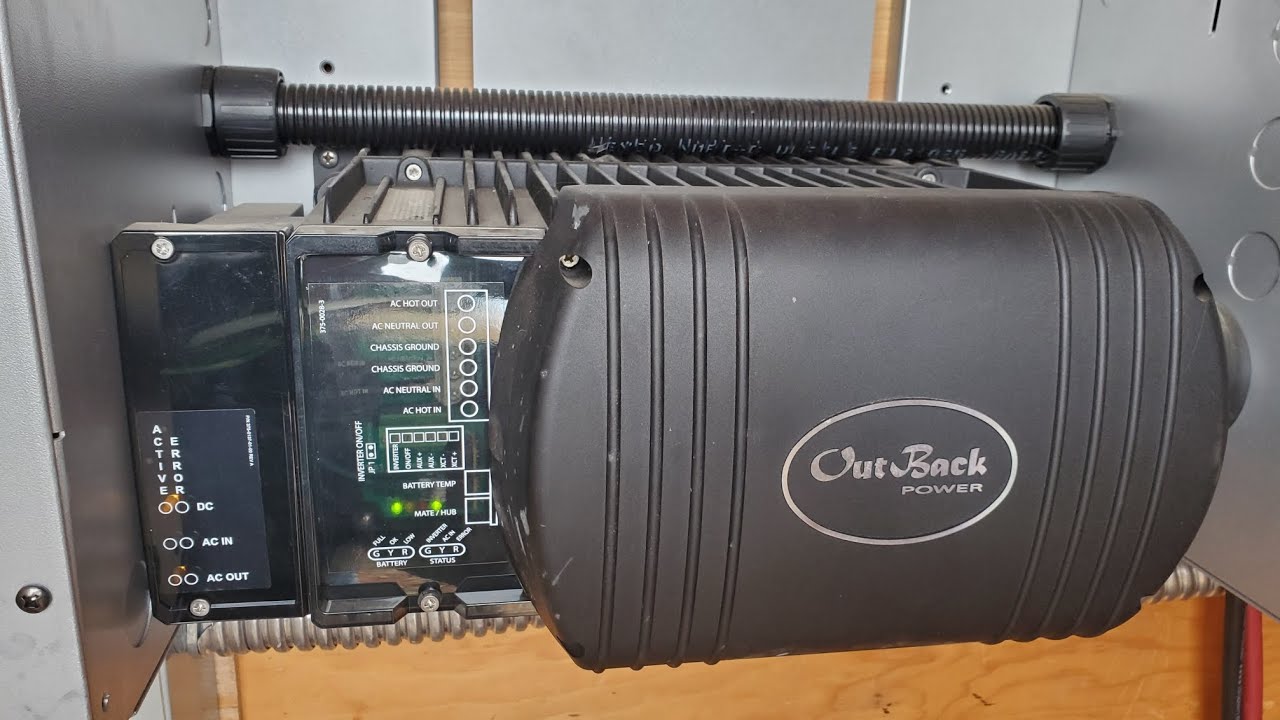 Our Offgrid power setup, and my thoughts on Outback Solar equipment after a year of use