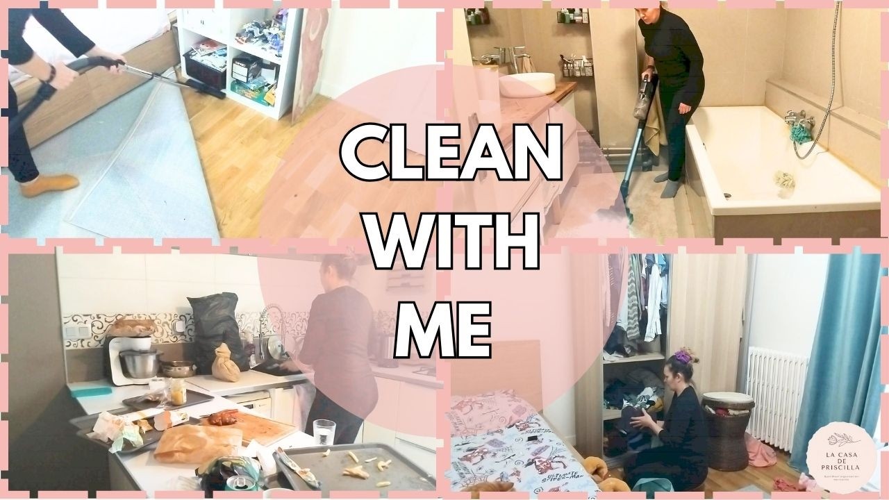CLEAN WITH ME : Motivation pour un ménage express
