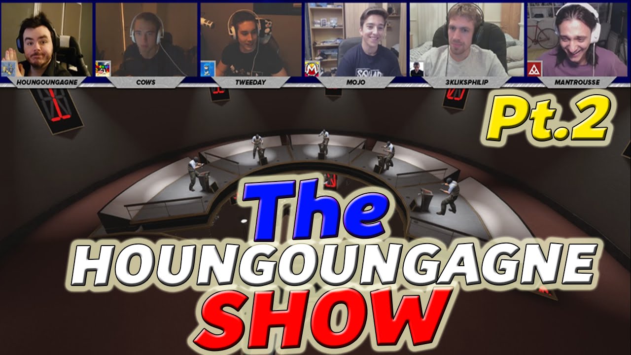 CS:GO - TV QUIZ SHOW Ft. Youtubers | Part 2 - THE HOUNGOUNGAGNE SHOW
