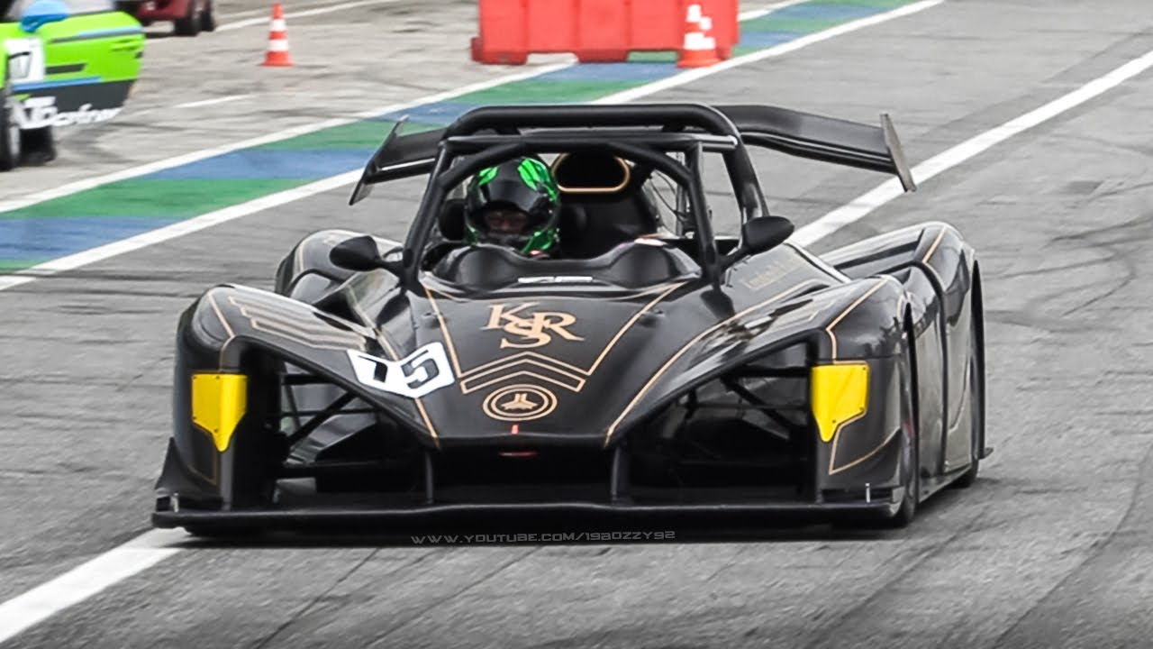 400hp/795Kg Revolution A-One Prototype in action at Monza: Ford 3.7L N/A V6 Engine Sound!