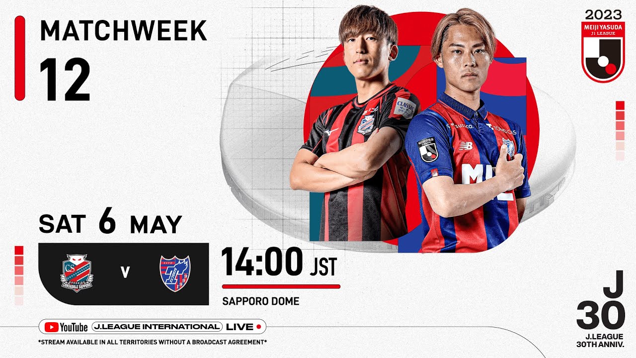 LIVE | Hokkaido Consadole Sapporo vs F.C.Tokyo | Matchweek 12 | 2023 | J1 League