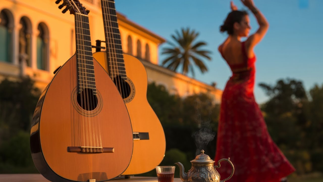 Andalusian Chill | Spanish Guitar & desert Oud – Best Flamenco Fusion for Relaxation
