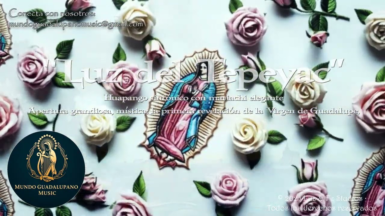 LUZ DEL TEPEYAC | Huapango sinfónico con mariachi elegante | Mundo Guadalupano Music