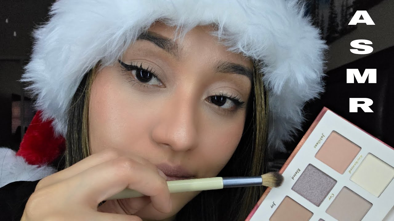 ASMR español | TE MAQUILLO PARA NAVIDAD 2025 🎄💄🎅
