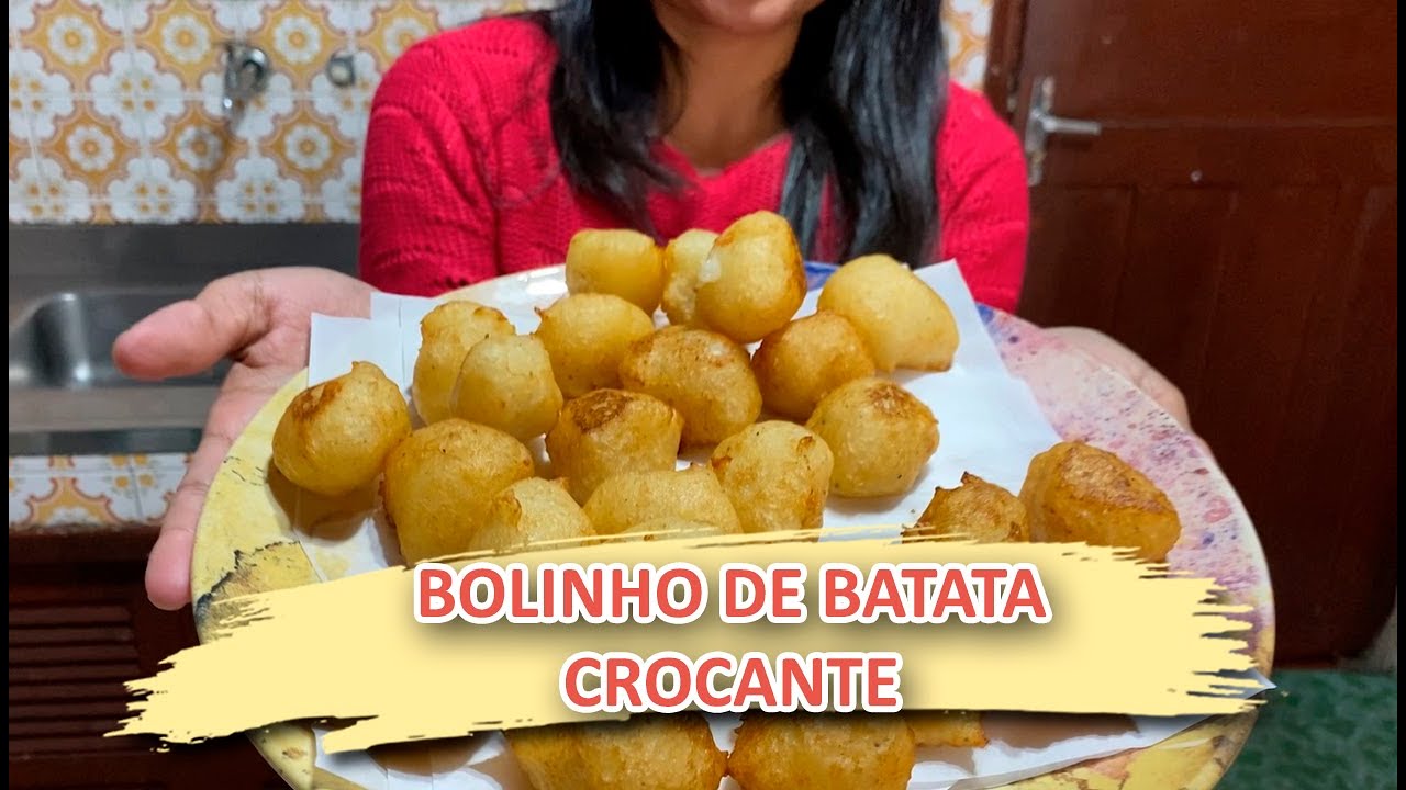 Bolinha de Batata Crocante Simples e F&aacute;cil