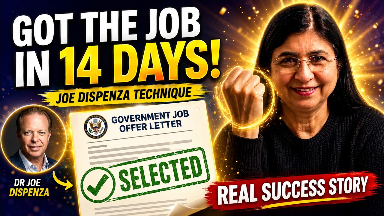 I Manifested a Government Job in 2 Weeks  ( Dr. Joe Dispenza Technique )
